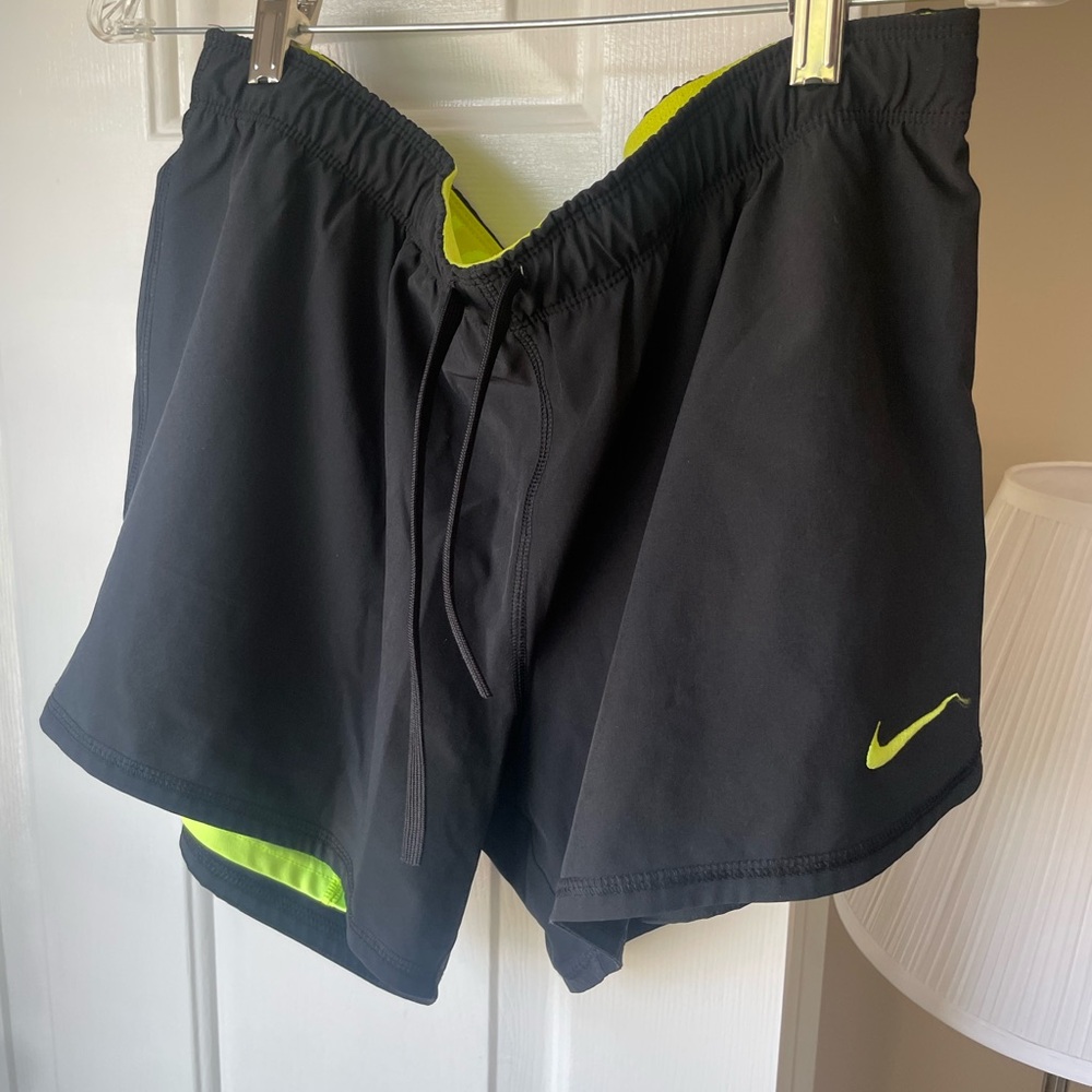 Nike Dri-FIT Neon Yellow Activewear Shorts. Perfect condition